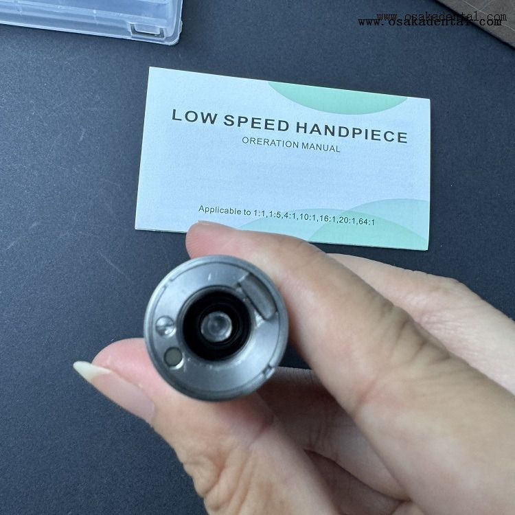 Стоматологический 1:4,2 оптоволоконный хирургический угловой наконечник с титановым корпусом, внутренний спрей OSA-R204-L