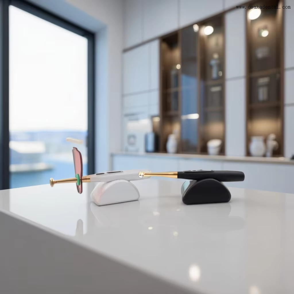 Стоматологический черно-белый цвет, полимеризационная лампа за одну секунду