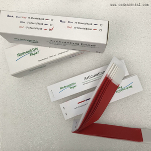 Стоматологическая артикуляционная бумага Blue&Red OSA-W13BR