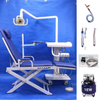 Портативный стул стоматологии с мобильным лотком и компрессором
