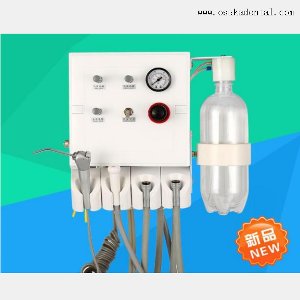 Портативная воздушная турбина с легким стоматологическим наконечником