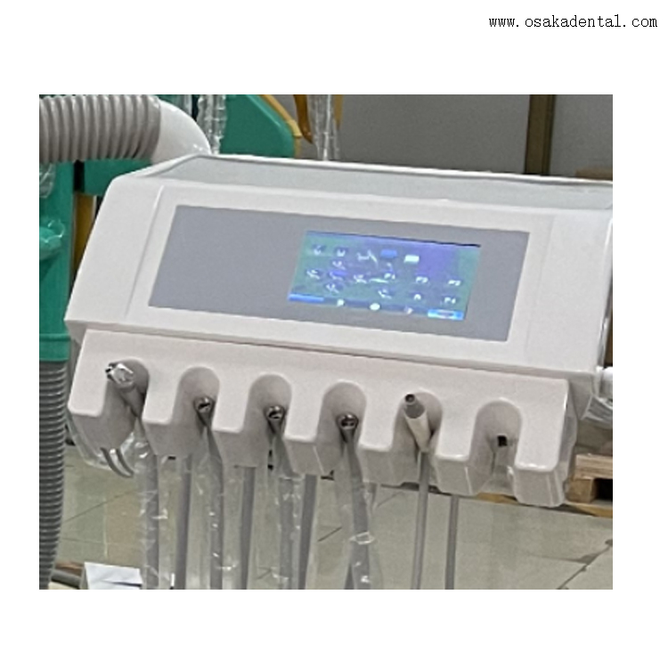 Стоматологическое кресло высокого уровня с монитором 17 дюймов и камерой для полости рта