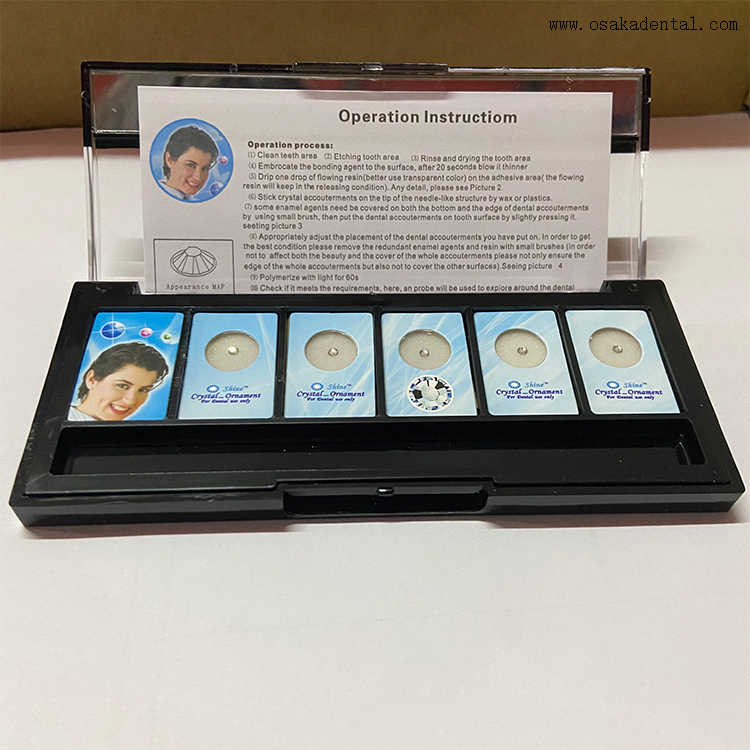 Стоматологические аксессуары Кристаллические или алмазные драгоценные камни для зубов