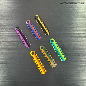 Двухцветная стоматологическая ортодонтическая лигатурная стяжка OSA-F729-S1-D