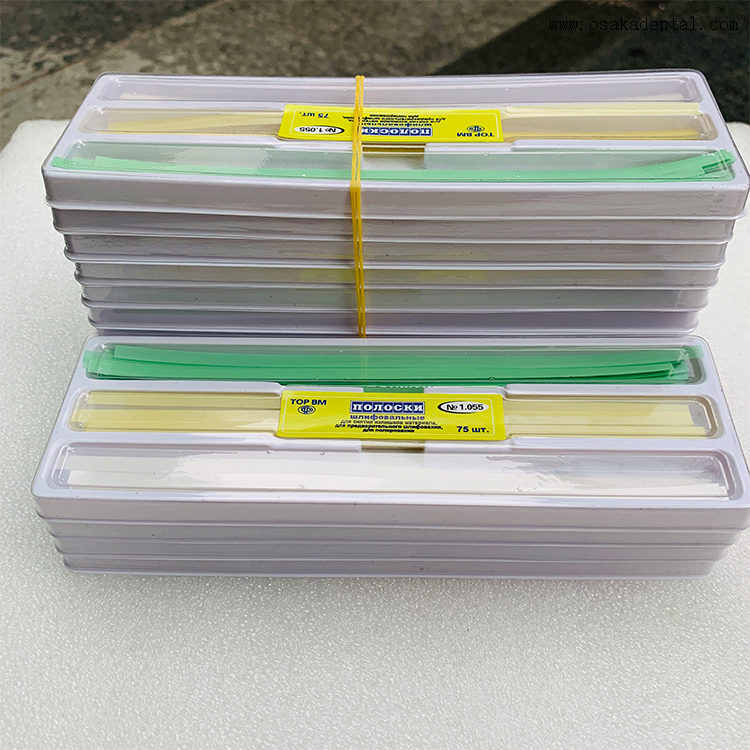 Универсальные наборы полосок для полировки и отделки стоматологических изделий