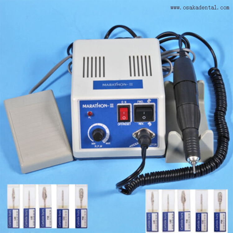 Стоматологическое оборудование Стоматологический микромотор с наконечником для лабораторного использования