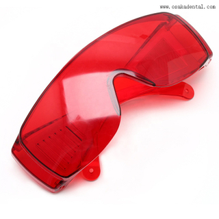 Оранжевые светоотверждаемые защитные очки против запотевания