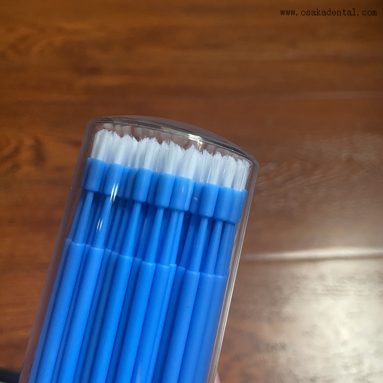 Одноразовая стоматологическая длинная щетка/стоматологическая микрощетка/микроаппликаторы D739-1