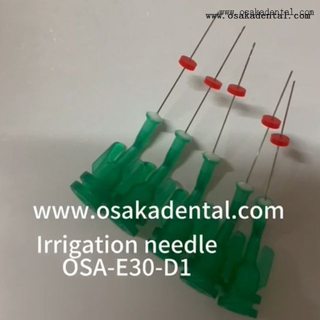 Одноразовый набор стоматологических игл с боковой вентиляцией, характеристики 21G/23G/25G