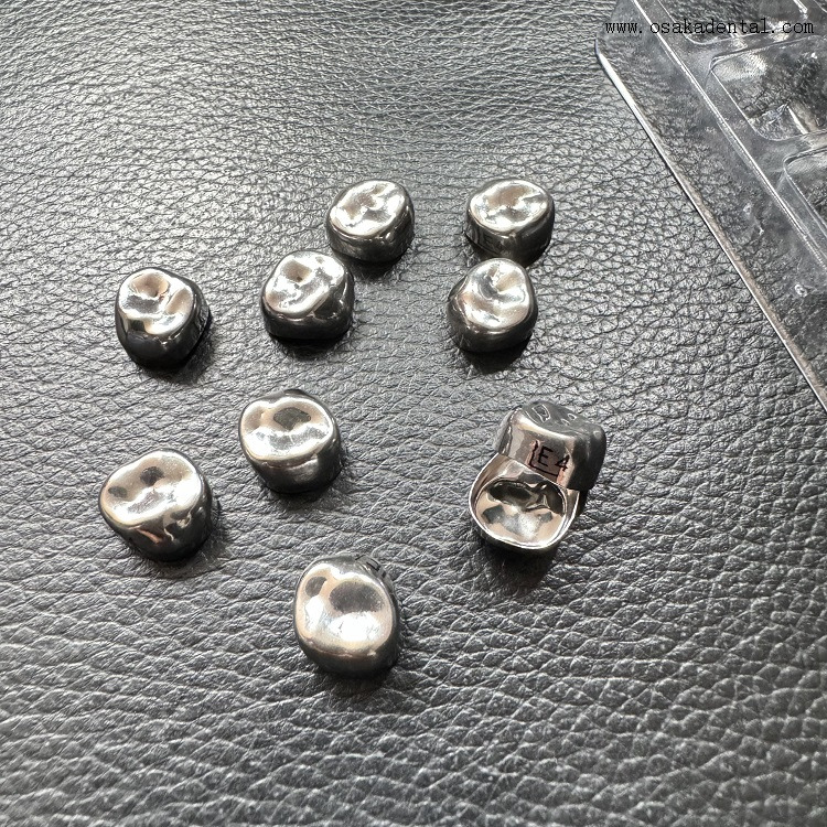 Детская коронка из нержавеющей стали 10шт./упак.