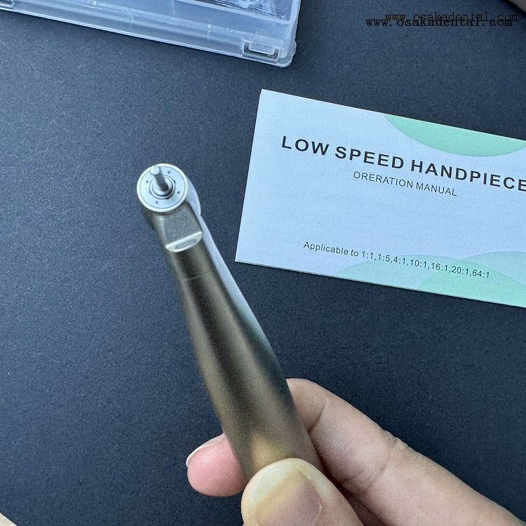 Стоматологический 1:4,2 оптоволоконный хирургический угловой наконечник с титановым корпусом, внутренний спрей OSA-R204-L