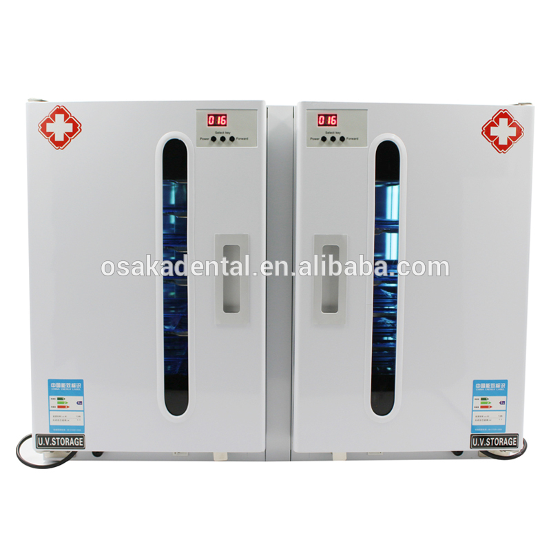 Стоматологический УФ-стерилизатор с двумя дверцами со временем и озоном с автоклавом из 20 поддонов