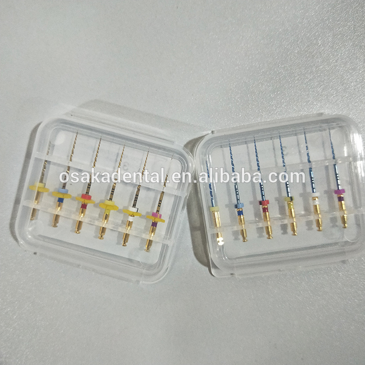 Стоматологические Голубые Niti Protaper Ротационные Файлы