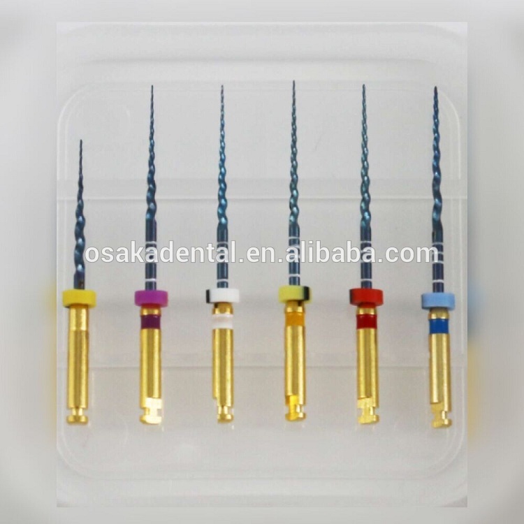 Нейтральная упаковка или упаковка в Осаке Активация Blue niti Файлы Protaper