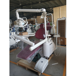 Стоматологическое кресло со скалером Красный цвет