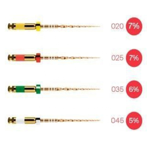 Стоматологический эндодонтический файл Wave-one Gold Niti