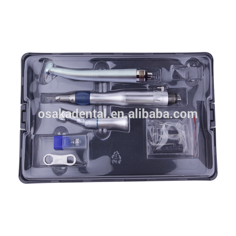 Высокоскоростной наконечник с обратным всасыванием и низкоскоростной турбиной для ученического комплекта OSA-H203