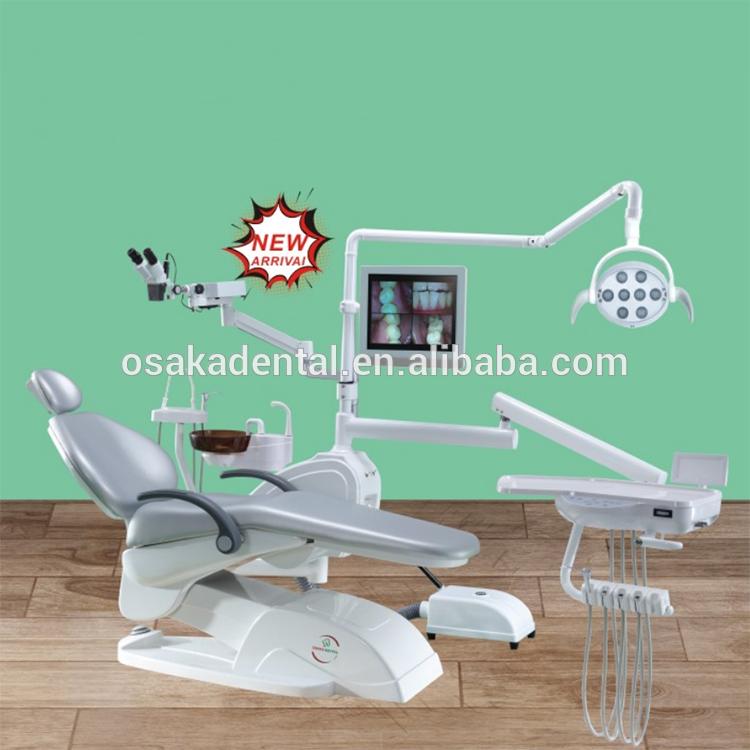 Стоматологическое кресло со светодиодной подсветкой Микроскоп и камера для монитора