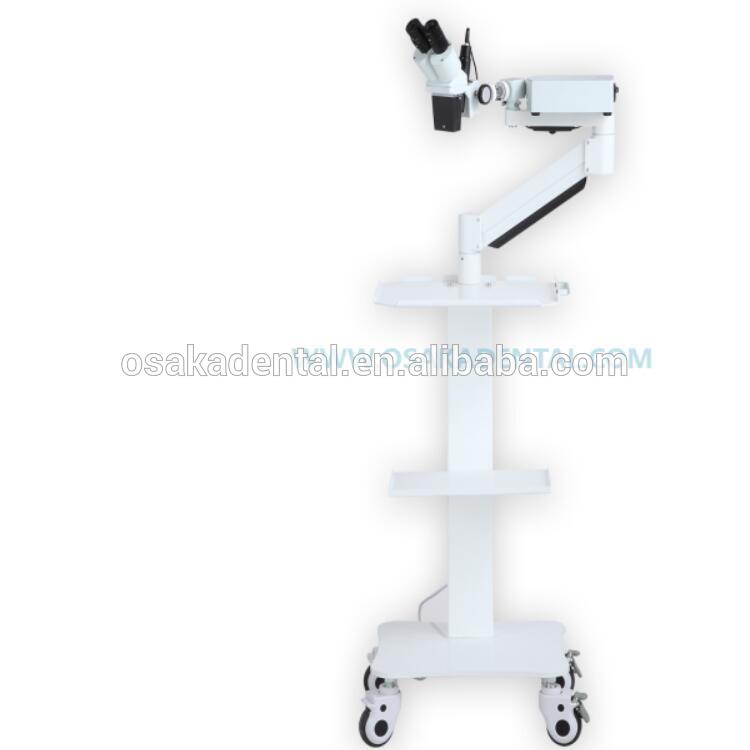 Портативный стоматологический микроскоп стабильного качества с мобильной тележкой