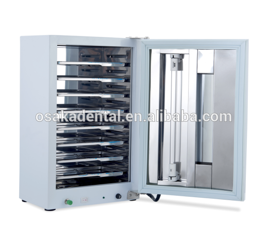 Новейший стоматологический ультрафиолетовый стерилизатор с одной дверцей с таймером и озоном с автоклавом из 10 лотков из нержавеющей стали